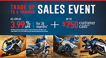 Check out our 2016 Yamaha Promotion